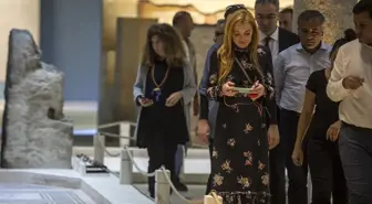 Oyuncu Lohan, Gaziantep'te Zeugma Müzesi'ni Gezdi