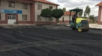 Sorgun Şehit Şuayip Çalışkan İlkokulu Bahçesi Asfaltlandı