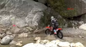 Kemer - Red Bull Set To Sky Enduro Motosiklet Yarışı'nı Lars Enöckl Kazandı