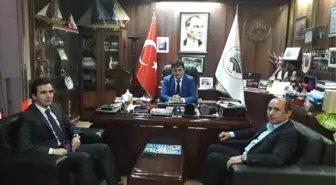 Kaymakam Karakaya, Başkan Şahin'i Ziyaret Etti