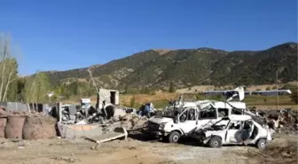 Görüntülü Haber) Şemdinli'deki PKK Saldırısında Ölen Siviller Toprağa Verildi