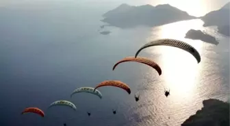 Görüntülü Haber) Fethiye'de 17'nci Ölüdeniz Hava Oyunları Festivali Başladı