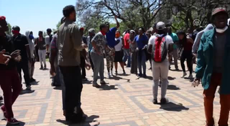 Güney Afrika'da Üniversite Harçlarına Zam Planı Protestosu - Johannesburg