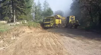 Kaynaşlı'da Yol Bakım Çalışmaları