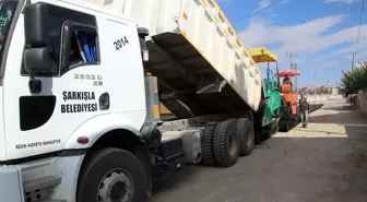 Şarkışla'da Yol Çalışmaları