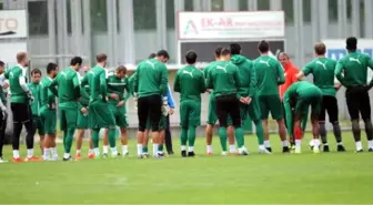 Bursaspor'da Önce Kahvaltı Sonra Antrenman