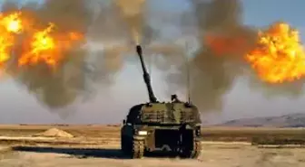 3-Fırtına Obüsleri ve Çok Namlulu Roket Atar'lar (Çnra) ile Işid Hedefleri Vuruluyor