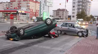 Konya'da Trafik Kazası: 2 Yaralı