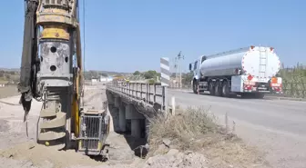 Soma'daki Çevre Yolu Yapım Çalışmaları