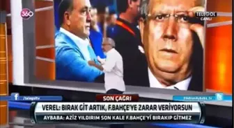 Adnan Aybaba, Aziz Yıldırım'ın Fotoğrafını Öptü