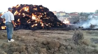 Binlerce Balya Saman Alev Alev Yandı