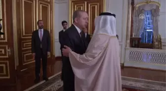 Cumhurbaşkanı Erdoğan, Birleşik Arap Emirlikleri Dışişleri Bakanı El Nahyan'ı Kabul Etti