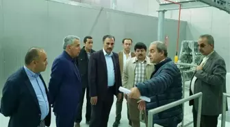 Et ve Süt Kurumu Genel Müdürü Yılmaz, Et Entegre Tesisinde İncelemede Bulundu