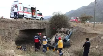 Otomobil Köprüden Uçtu: 1 Ölü, 1 Yaralı