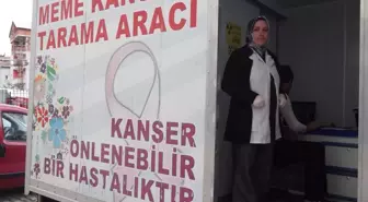 Mobil Kanser Tarama Aracı Zara'da