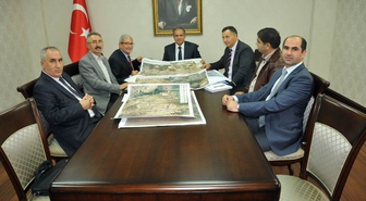 Tcdd Adana 6. Bölge Müdürü Çopur'dan Vali Tapsız'a Ziyaret