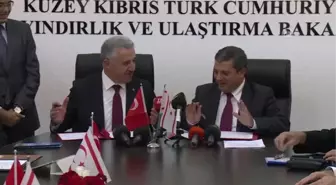 Ulaştırma, Denizcilik ve Haberleşme Bakanı Arslan KKTC'de