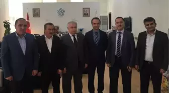 Seydişehir Heyetinden Rektör Şeker'e Ziyaret