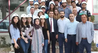 Geleceğin İnşaat Mühendisleri İmo'da Baret Taktı