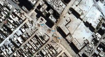 Halep Bombardımanı Uydu Fotoğraflarıyla Görüntülendi