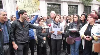 İstanbul Erkek Lisesi Önünde Lokumlu Eylem