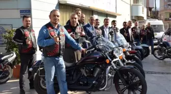 Salihli Türk Chopper Motosiklet Kulübü'nden Ziyaret Turu