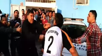 Maç Sonrası Taraftar Birbirine Girdi