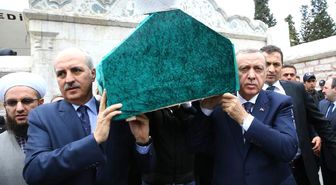 Cumhurbaşkanı Erdoğan, Emekli Vaiz Enver Baytan'ın Cenaze Törenine Katıldı
