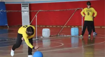 Görme Engelliler Goalball 1'inci Lig Müsabakaları Başladı