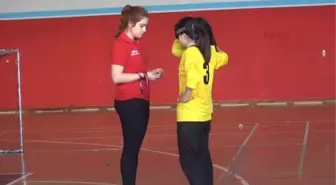 Görme Engelliler Goalball 1'inci Lig Müsabakaları Başladı