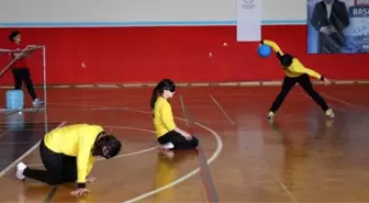 Görme Engelliler Goalball 1'inci Lig Müsabakaları Başladı