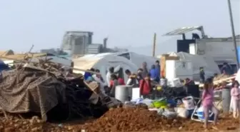 Şırnak'ta Cudi Dağı Eteklerindeki Çadırlar Polis Tarafından Söküldü