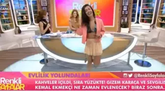 Canan Danyıldız, Konuk Olduğu Programa Sütyenle Çıktı