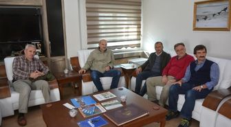 Ktü Öğretim Üyeleri Başkan Köksoy'u Ziyaret Etti