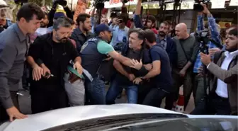 Diyarbakır'da Gözaltı Protestosuna Polis Müdahalesi