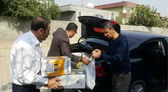 Silopi'de 6 Çocuklu Engelli Kadına İhh'dan Yardım