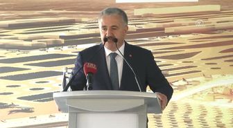Üçüncü Havalimanı Hava Trafik Kontrol Kulesinin Temeli Atıldı - Denizcilik ve Haberleşme Bakanı...