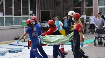 Soma'da Deprem Tatbikatı Gerçeğini Aratmadı