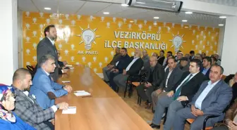 AK Parti Vezirköprü İlçe Başkanlığı İlçe Danışma Toplantısı