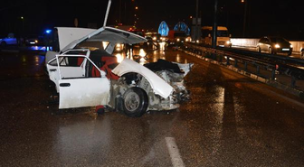 Asker Eğlencesine Giderken Kaza Yaptılar: 2 Ölü, 3 Yaralı