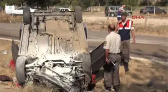 Kozan Düğün Yolunda Kaza, 1 Ölü, 3 Yaralı