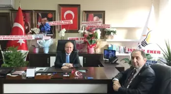 Alkan'dan AK Parti İl Başkanı Karadağ'a Ziyaret