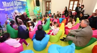 Başkan Aydın, Miniklerle, Masal Ağacı Programına Konuk Oldu