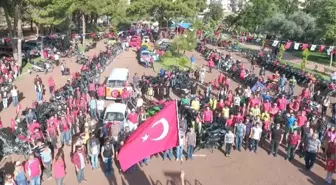 Motosikletçiler Kepez'de Buluştu