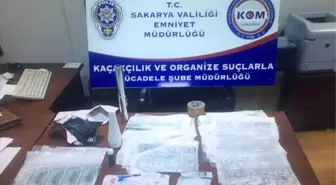 Sakarya'daki Sahte Para ve Dolandırıcılık Operasyonu