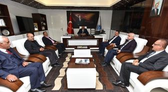 Battalgazi Belediye Başkanı Selahattin Gürkan'a Ziyaret