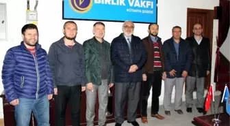 Müftülük Din Hizmetleri ve Eğitim Şube Müdürü İsmail Üstün, Birlik Vakfı'nın Konuğu Oldu