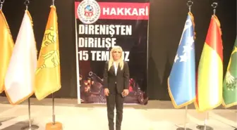 Hakkari'de 'Direnişten Dirilişe 15 Temmuz' Paneli