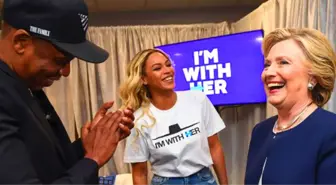 Hillary Clinton'a Beyonce ve Jay Z'den Destek