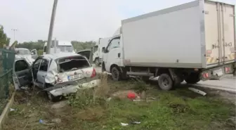 Bursa'daki Kazada İki Genç Ölümden Döndü